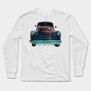 1951 Chevrolet Advance Design 3100 Pickup Truck Long Sleeve T-Shirt